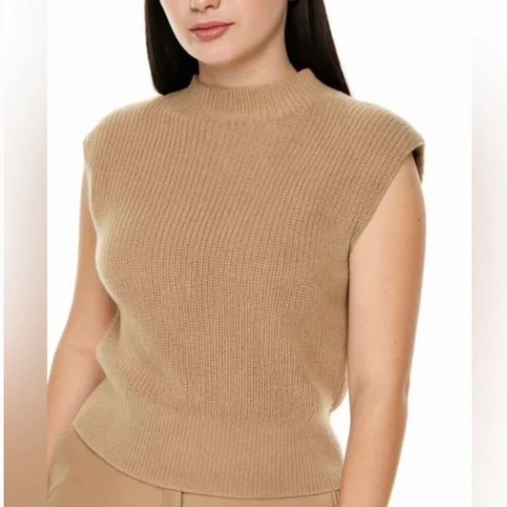 Aritzia Babaton Hazlitt Sweater Vest 100% Merino Wool - Size M - Picture 1 of 6